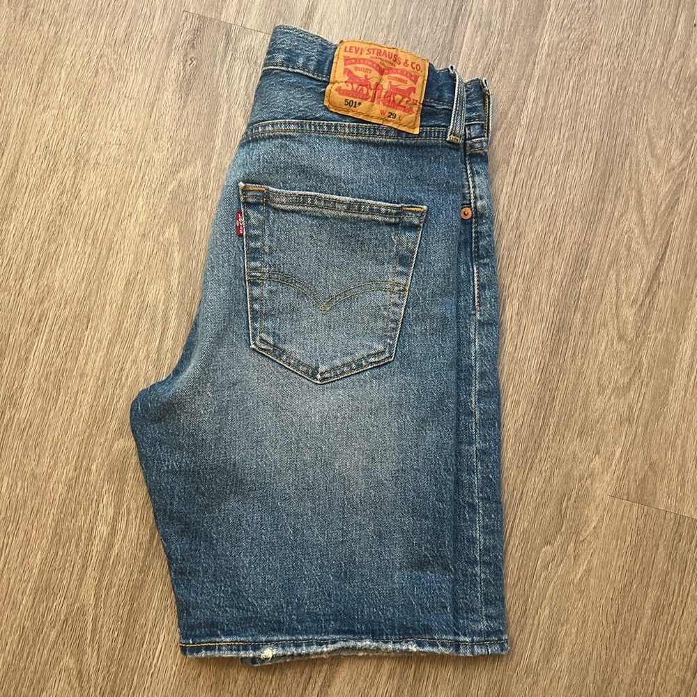 Levi’s Mens 501 Denim Jean Shorts